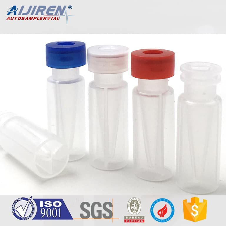 11mm 0.3ml PP Micro Vial Snap Ring/Crimp top