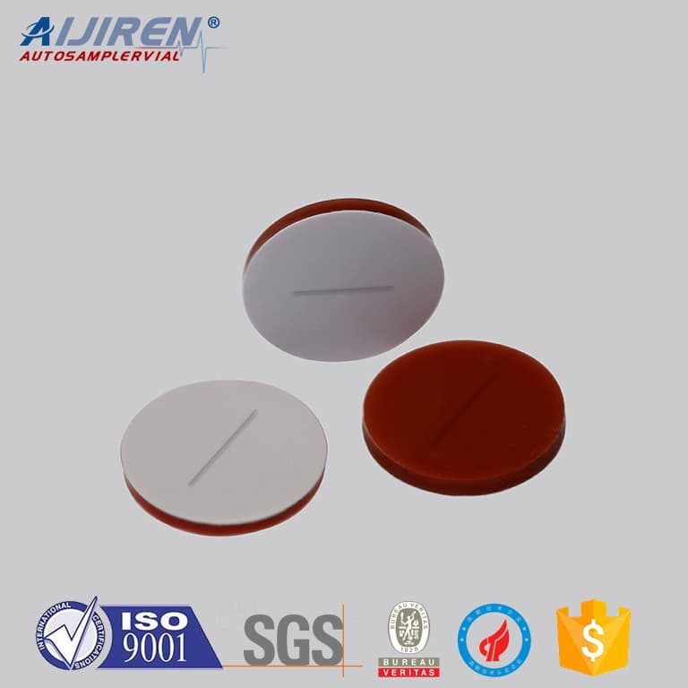 High Quality Pre-slit PTFE/Silicone Septa