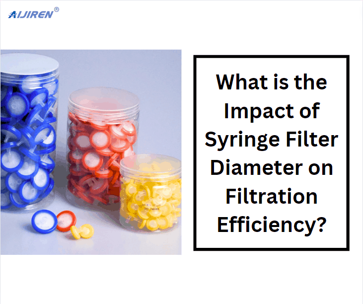 What is the Impact of Syringe Filter Diameter on Filtration Efficiency?