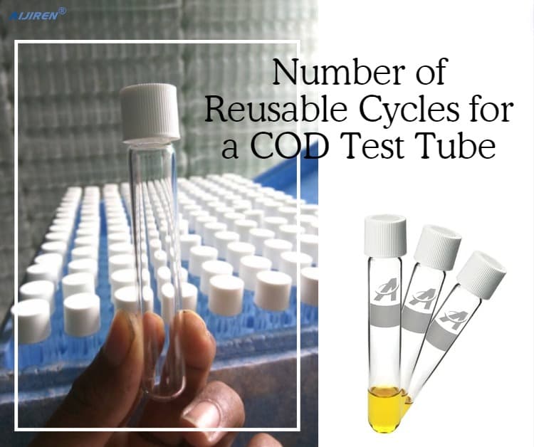 Number of Reusable Cycles for a COD Test Tube